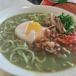 indomie kare teh hijau